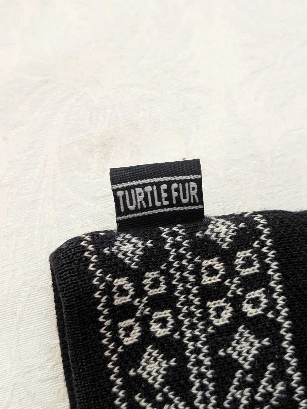 Turtle Fur stylish black
